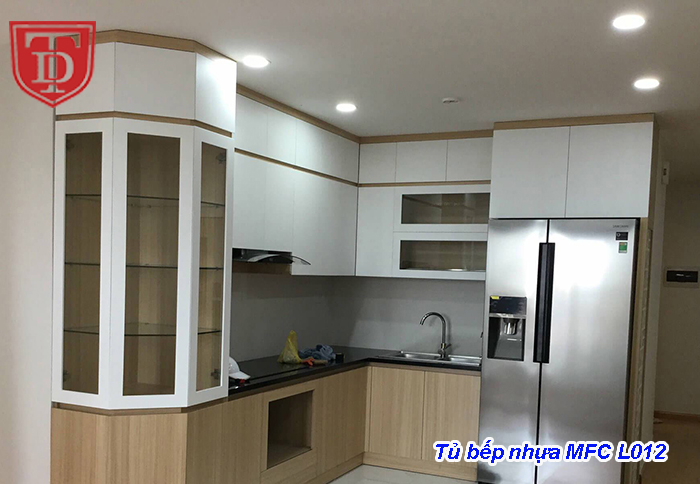 Tủ bếp nhựa MFC lõi xanh - L012