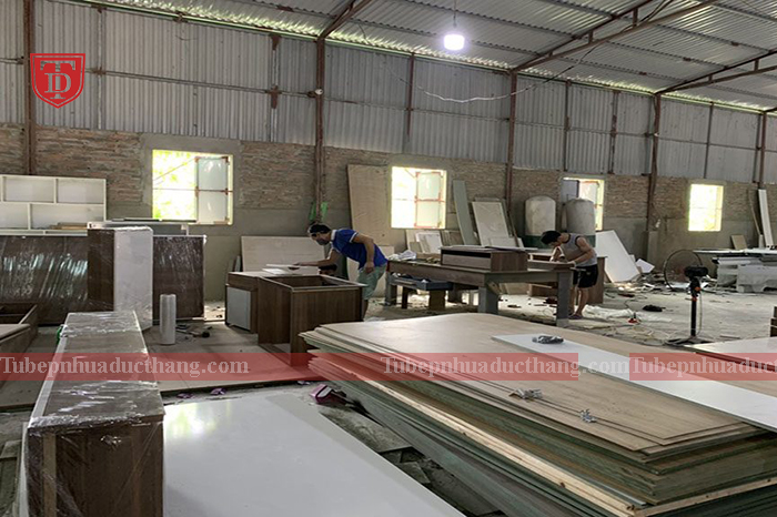 Xưởng đóng tủ bếp tại Hải Phòng