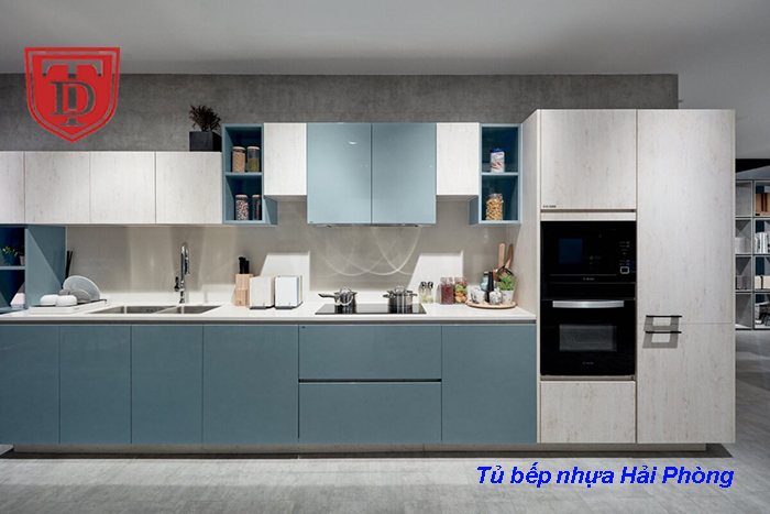 Thi công tủ bếp nhựa Hải Phòng