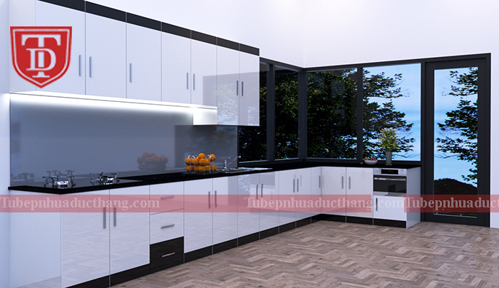 Tủ bếp nhựa chống nước