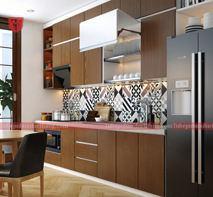 Tủ bếp nhựa cao cấp nhiều mẫu mã tại Hải Phòng