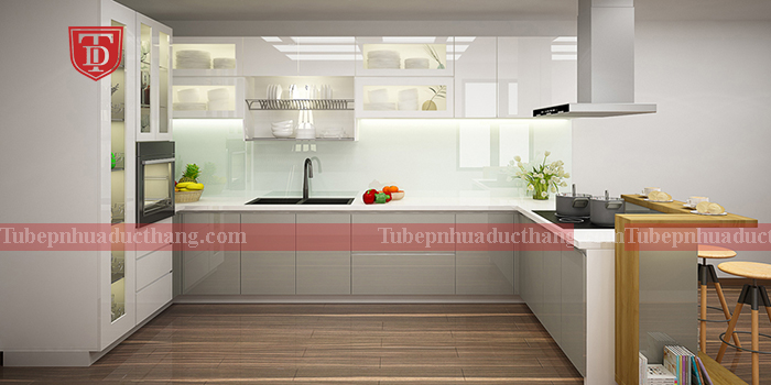 Tủ bếp nhựa tại Kiến An