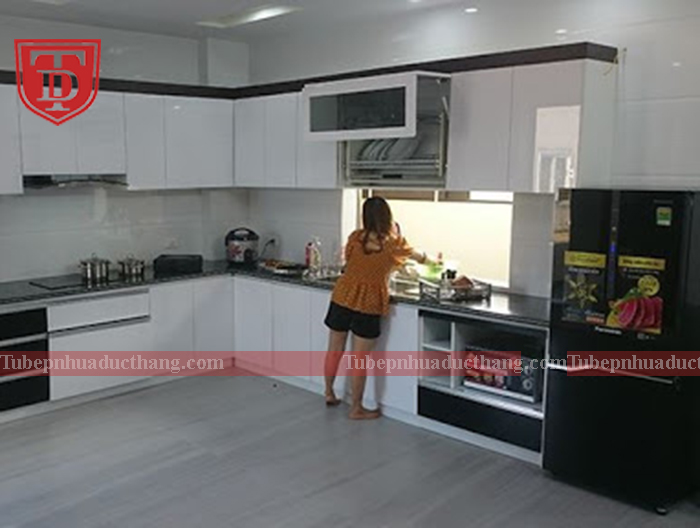 Tủ bếp nhà chị Bích tại Hùng Thắng - Tiên Lãng